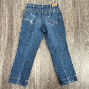 Vintage Levi's for Cowboys 557 Jeans 32x30 (32X26) USA Made Red Tag ALTERED